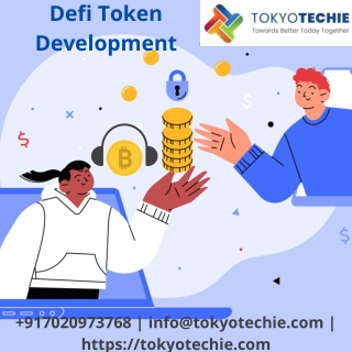 Defi Token Development in Tamilnadu | TokyoTechie