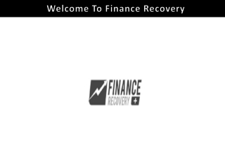 financerecoveryppt