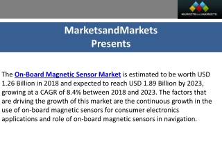 On-Board Magnetic Sensor Market Emerging Trends 2022