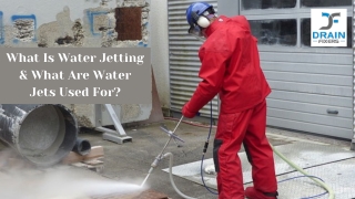 What Is Water Jetting & What Are Water Jets Used For
