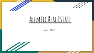 4 BHK Apartments in Chhani Nizampura | Alembic Real Estate
