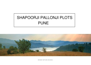 Shapoorji Pallonji Plots Pune, Brochure Download