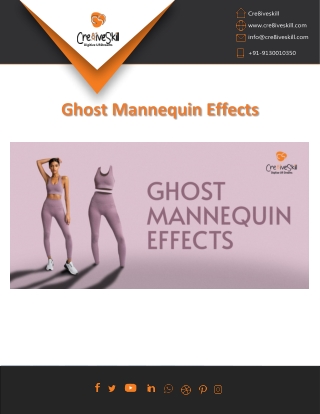 Ghost Mannequin Photo Editing Services | Cre8iveSkill