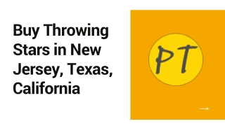 Buy Throwing Stars in New Jersey, Texas, California