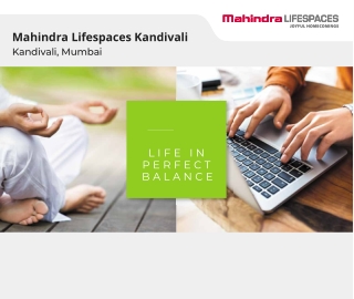 Mahindra Lifespaces Kandivali Mumbai E-Brochure PDF Download