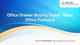 Office Drawer Buying Guide: Value Office Furniture