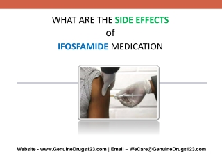 What are the side effects of Ifosfamide