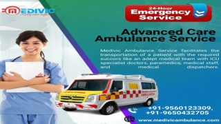 Choose the Speedy Ambulance Service in Samastipur and Buxar by Medivic