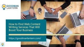 How to Find Web Content Writing Services That Will Boost Your Business