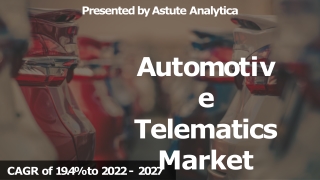 Automotive Telematics Market analysis by growth, emerging trends