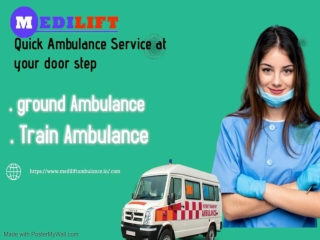 Stress-free Bed-to-bed Transfer Ambulance Service in Phulwari Sharif and Sipara, Patna- Medilift