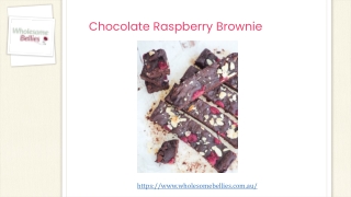 Chocolate Raspberry Brownie