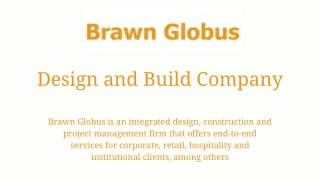 Design and Build Company