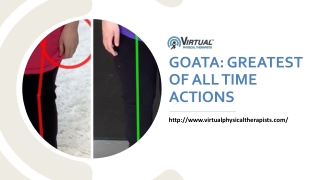 GOATA GREATEST OF ALL TIME ACTIONS