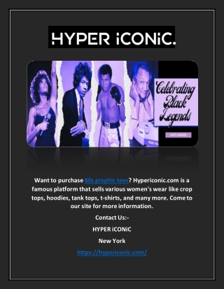 80s Graphic Tees | Hypericonic.com