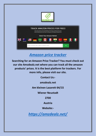 Amazon Price Tracker | Amzdealz.net