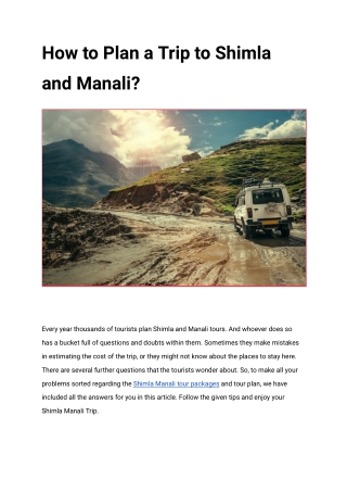 how-to-plan-a-trip-to-Shimla-and-Manali