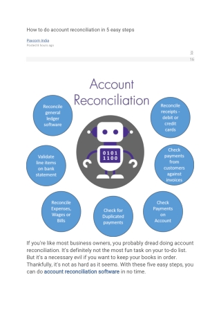 How to do account reconciliation in 5 easy steps