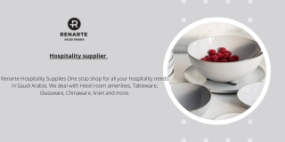 Hospitality supplier