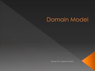 Domain Model