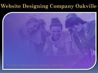 Website Designing Company Oakville