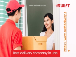 Quick delivery services uae