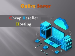 Why Should Choose Cheap Reseller Hosting - Onlive Server