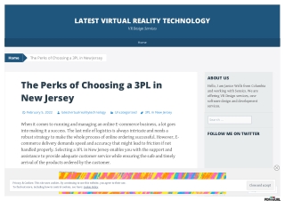 The Perks of Choosing a 3PL in New Jersey