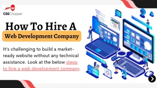 How to hire a web development company?