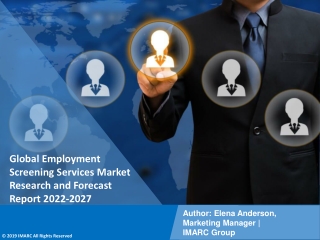Employment Screening Services Market PDF | Growth | Trends | Forecast to 2027