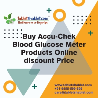 Buy Accu Chek Blood Glucose Meter Products Online discount Price | TabletShablet