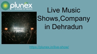 Live Music Shows,Company in Dehradun