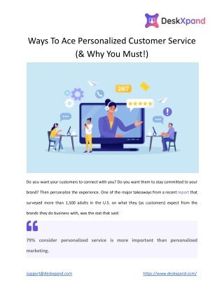 Ways To Ace Personalized Customer Service (& Why You Must!)