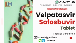 Velpatasvir Sofosbuvir Tablet Price Wholesale Philippines