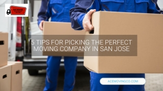 Moving Company San Jose