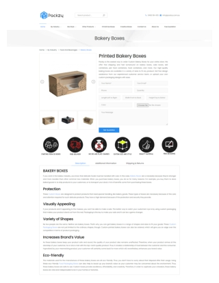 bakery boxes