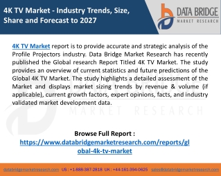 4K TV Market Size, Scope And Forecast | Top Key Company Profiles – LG Electronic