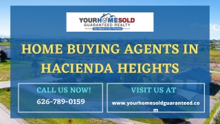 Home Buying Agents in Hacienda Heights  | Top Home Selling Agents