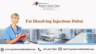 Fat Dissolving Injections Dubai