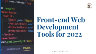 Frontend Development Tools for 2022