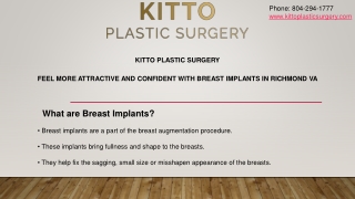 KITTO PLASTIC SURGERY BREAST Augmentation Surgery