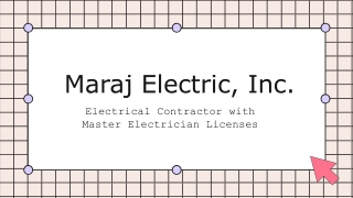 Maraj Electric, Inc. - A Well-established Company - New York