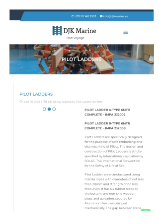 Pilot Ladder UAE