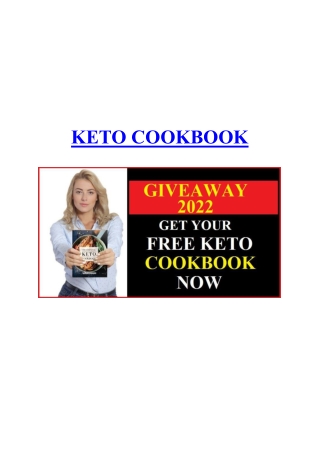 KETO COOKBOOK - Keto Bread Plus 100  Other Delicious Keto Recipes!