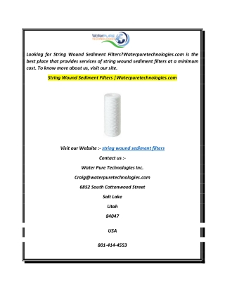 String Wound Sediment Filters Waterpuretechnologies.com00