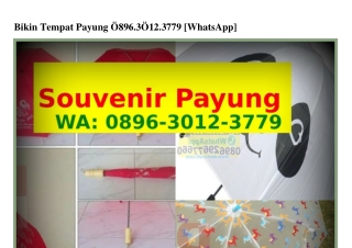 Bikin Tempat Payung ౦8ᑫϬ.౩౦1ᒿ.౩ᜪᜪᑫ{WhatsApp}