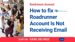 How to fix Roadrunner Account Is Not Receiving Email