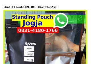 Stand Out Pouch ౦8Зl•4l8౦•l766(whatsApp)