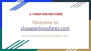 How do I claim compensation for delayed flight Emirates
