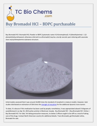Buy Bromadol HCl-converted